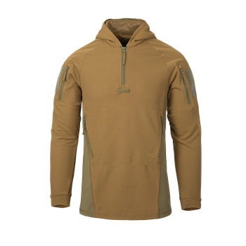 Тактична сорочка Helikon-Tex Range Hoodie - Topcool, Coyote/adaptive green XS/Regular (BL-BRH-TC-1112)