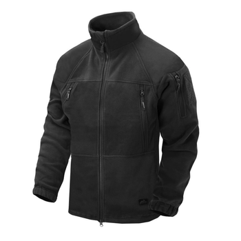 Куртка Helikon-Tex STRATUS - Heavy Fleece, Black 2XL/Regular (BL-STC-HF-01)