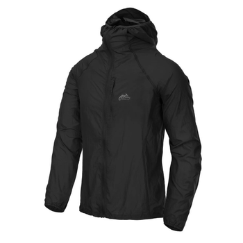 Куртка Helikon-Tex TRAMONTANE Wind Jacket - WindPack Nylon, Black S/Regular (KU-TMT-NL-01)