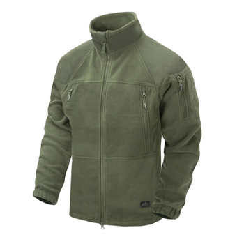 Куртка Helikon-Tex STRATUS - Heavy Fleece, Olive green L (BL-STC-HF-02)
