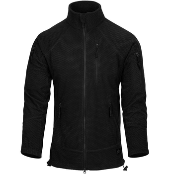 Куртка Helikon-Tex ALPHA Tactical - Grid Fleece, Black 3XL/Regular (BL-ALT-FG-01)