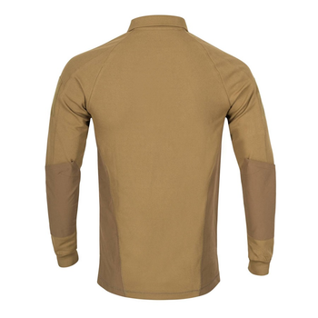 Футболка Polo Helikon-Tex RANGE з довгими рукавами, Coyote L/Regular (PD-RNG-TC-11)