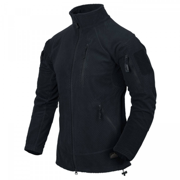 Куртка Helikon-Tex ALPHA Tactical - Grid Fleece, Navy blue M/Regular (BL-ALT-FG-37)