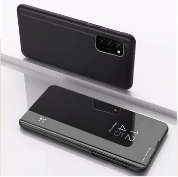 Чехол-книжка Mirror для Samsung A51 2020 Зеркальная Черный Без Бренда