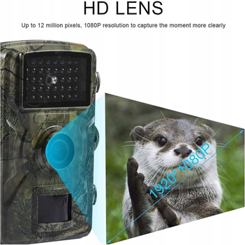 Фотоловушка видеокамера охотничья ночное зрение на движение