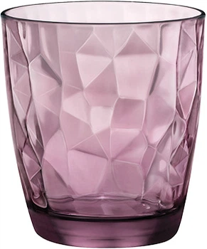 Набір склянок Bormioli Rocco Diamond Rock Purple 385 мл х 6 шт (302258M02321990/6)