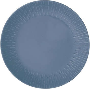 Talerz obiadowy Aida Life in Colour Confetti Blueberry z reliefową porcelaną 27.5 cm (5709554134234)