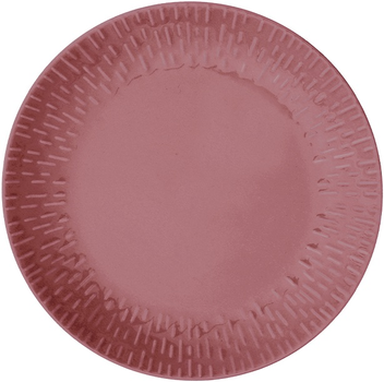 Talerz obiadowy Aida Life in Colour Confetti Bordeaux z reliefową porcelaną 27.5 cm (5709554133633)