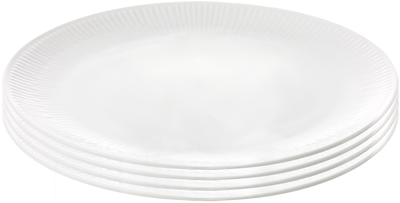 Тарілки обідні Aida Super White 22 см 4 шт (5709554290862)