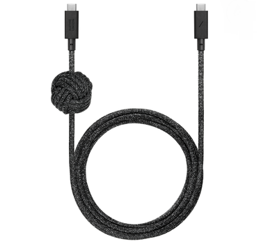Кабель Native Union Anchor Cable USB-C to USB-C Pro 240W Cosmos Black (3 m) (ACABLE-C-COS-NP)