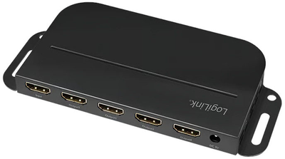 Przełącznik wideo LogiLink CV0143 HDMI 4K/60Hz 130m HDCP 2.2 (4052792057713)