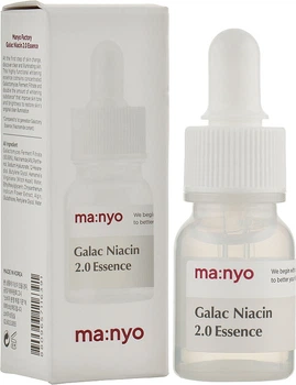 Эссенция усилена с галактомиссисом и ниацинамидом Manyo Factory Galac Niacin 2.0 Essence 12 мл