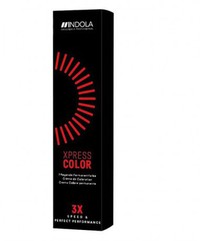 Trwała farba do włosów Indola Xpress Color 3x Speed & Perfect performance 7.2 Medium Blonde Pearl 60 ml (4045787477023)