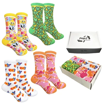 Набір « COLOR VIBES » від 1and1 з 4 пар шкарпеток - 36-40 (S)