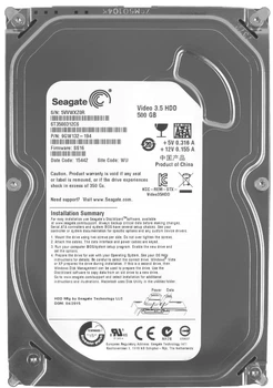 Жорсткий диск Seagate 3.5 500Gb Refurbished (ST3500312CS Ref) FR