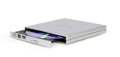 Оптичний привід зовнішній USB DVD+/-RW Gembird DVD-USB-02-SV (USB 2.0)