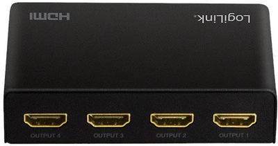Przełącznik wideo LogiLink HD0038 HDMI 4K/60Hz HDCP 2.2 (4052792062366)