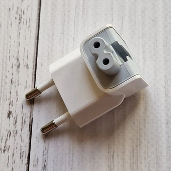 Вилка переходник A1561 EU (евро) для блоков питания Apple (A1401)
