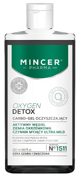 Carbo-gel Mincer Pharma Oxygen Detox oczyszczający No.1511 250 ml (5902557262434)