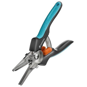 Ножницы для травы и цветов GripCut с функцией удерживания Gardena