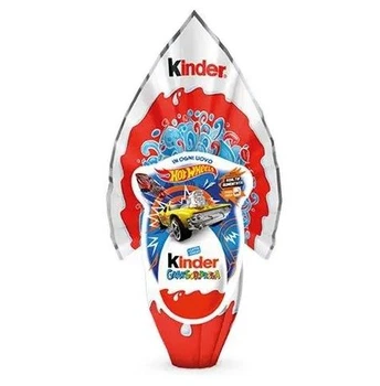 Шоколадное яйцо Kinder Uovo Gran Sorpresa Hot Wheels 150г