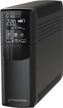 UPS PowerWalker VI 600 CSW FR 600VA (360W) Black