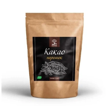 Какао порошок натуральный 10 - 12% Ecoprod 500 гр