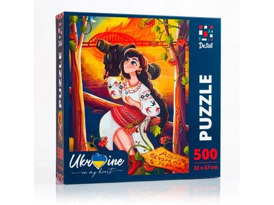 Пазли Ukrainian girl with the javelin, Vladi Toys, 500 ел., DT500-07