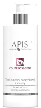 Tonik Apis Couperose-Stop do cery naczynkowej z acerolą 500 ml (5901810004552)