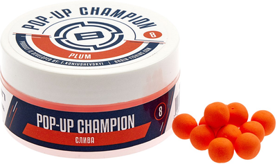 Бойли Brain Champion Pop-Up Plum (слива) 10 мм 34 г (18582146)