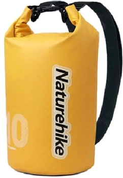 Рюкзак водонепроницаемый Naturehike CNK2300BS017 10 л Желтый (6976023925337)