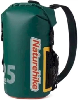 Рюкзак водонепроницаемый Naturehike CNK2300BS017 25 л Темно-зеленый (6976023925283)