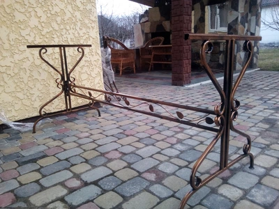 Боковины кованые 2 шт. до садовый стол