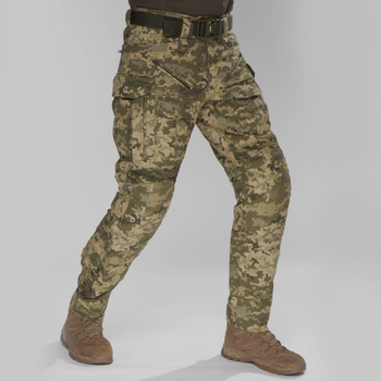 Штурмовые штаны UATAC Gen 5.5 Пиксель mm14 с наколенниками XS