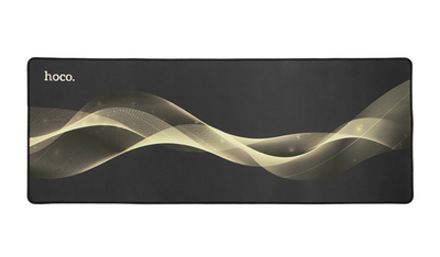 Геймерський килимок для мишки, ігрова поверхня Hoco GM22 80x30 cm - Black