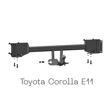 Фаркоп 2001-27-2 сталь 45 Toyota Corolla 1997-2000 Autoprostavka
