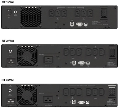 ДБЖ Delta Amplon RT-1K 1000VA (900W) Black (UPS102R2RT2B035)