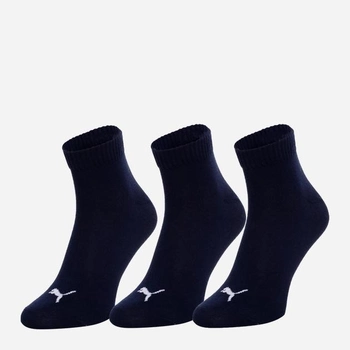 Набір чоловічих шкарпеток 3 пари Puma Unisex Quarter Plain 3p 90697822 47-49 Темно-синій (8718824423098)