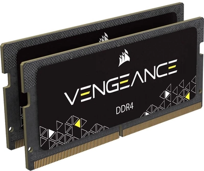Pamięć RAM Corsair SODIMM DDR4-2400 32768MB PC4-19200 (Kit of 2x16384MB) Vengeance Black (CMSX32GX4M2A2400C16)