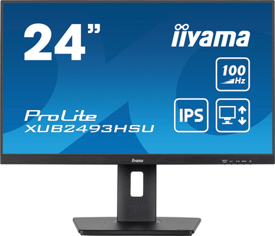 Монитор 23.8" iiyama ProLite XUB2493HSU-B6