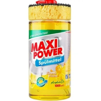 Засіб для миття посуду Maxi Power Лимон 1 л