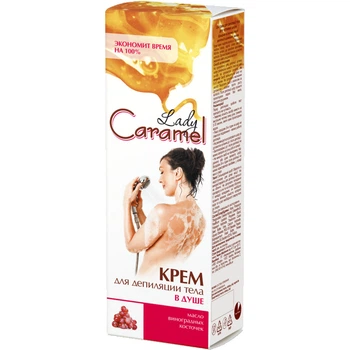 Крем для депіляції Caramel в душі 100 мл (4823015919947)