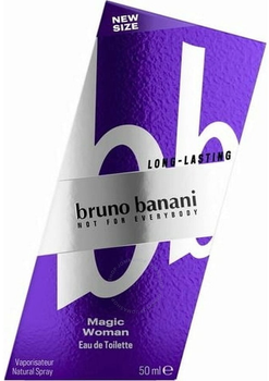 Туалетна вода для жінок Bruno Banani Magic Woman 50 мл (3616301641292)