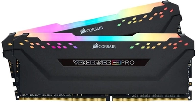 Pamięć RAM Corsair DDR4-3200 16384MB PC4-25600 (Kit of 2x8192) Vengeance RGB PRO Black (CMW16GX4M2Z3200C16)