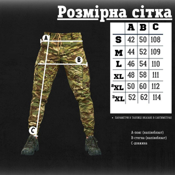 Штани KS military мультикам S