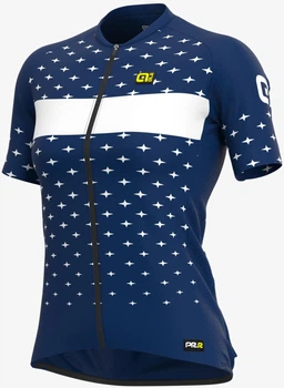 Велоджерси женская Alé PRR Stars Short Sleeve синяя S
