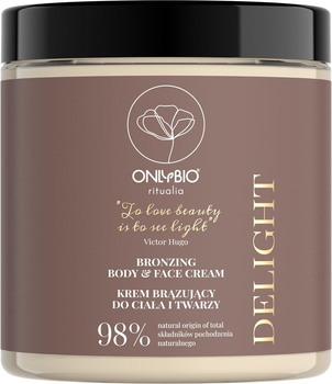 Krem do ciała i twarzy Onlybio Ritualia Delight Bronzing Body & Face Cream 250 ml (5902811788397)