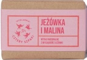 Mydło Mydlarnia Cztery Szpaki Jeżówka i Malina naturalne 110 g (5903641981927)