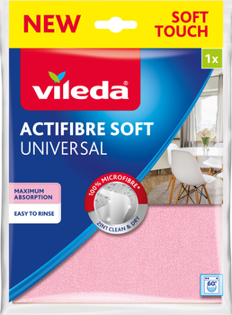 Ścierka z mikrofibry Vileda Actifibre Soft 1 szt (4023103240865)