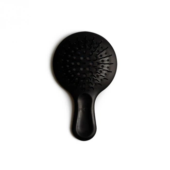 Гребінець для волосся - Janeke Superbrush Mini, чорна з чорним (8006060654766)